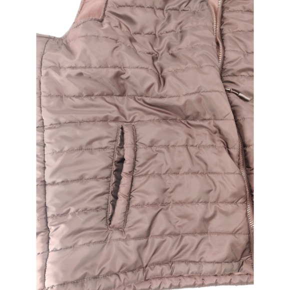 SONOMA Mens Size XXL Zip Brown Majesty Puffer Vest Lightweight Pockets - Picture 8 of 12